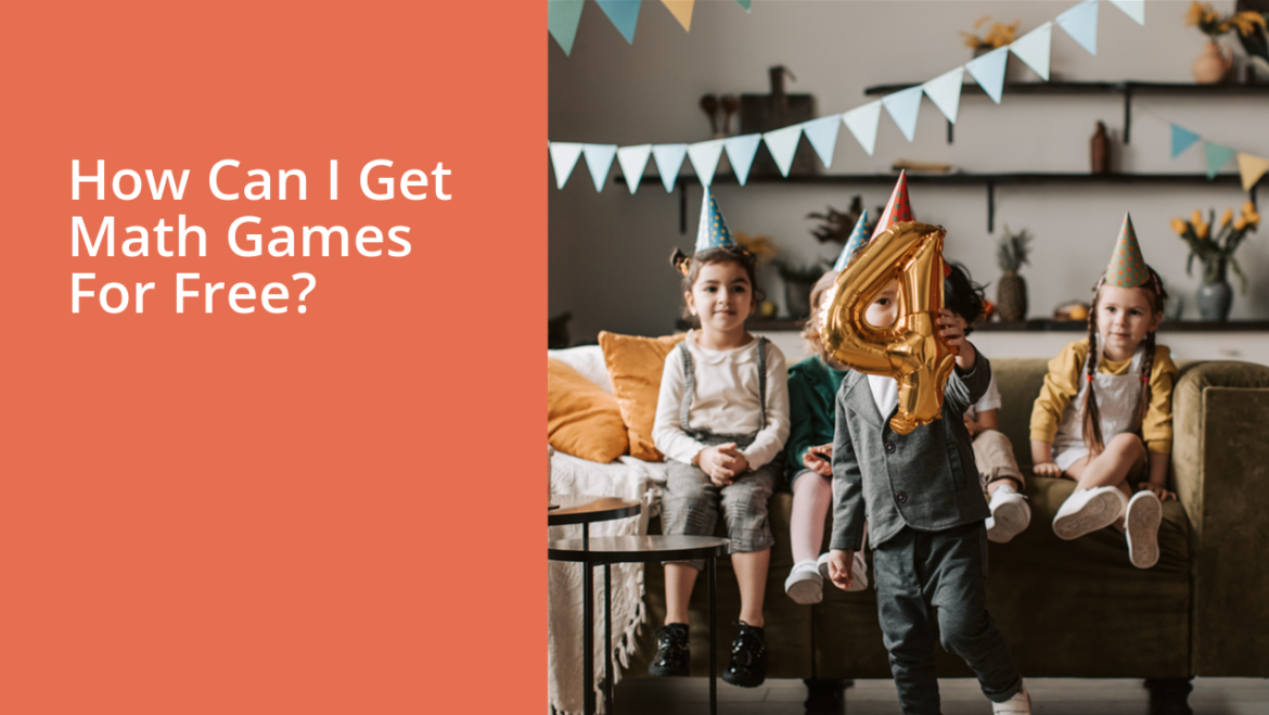 How Can I Get Math Games For Free?